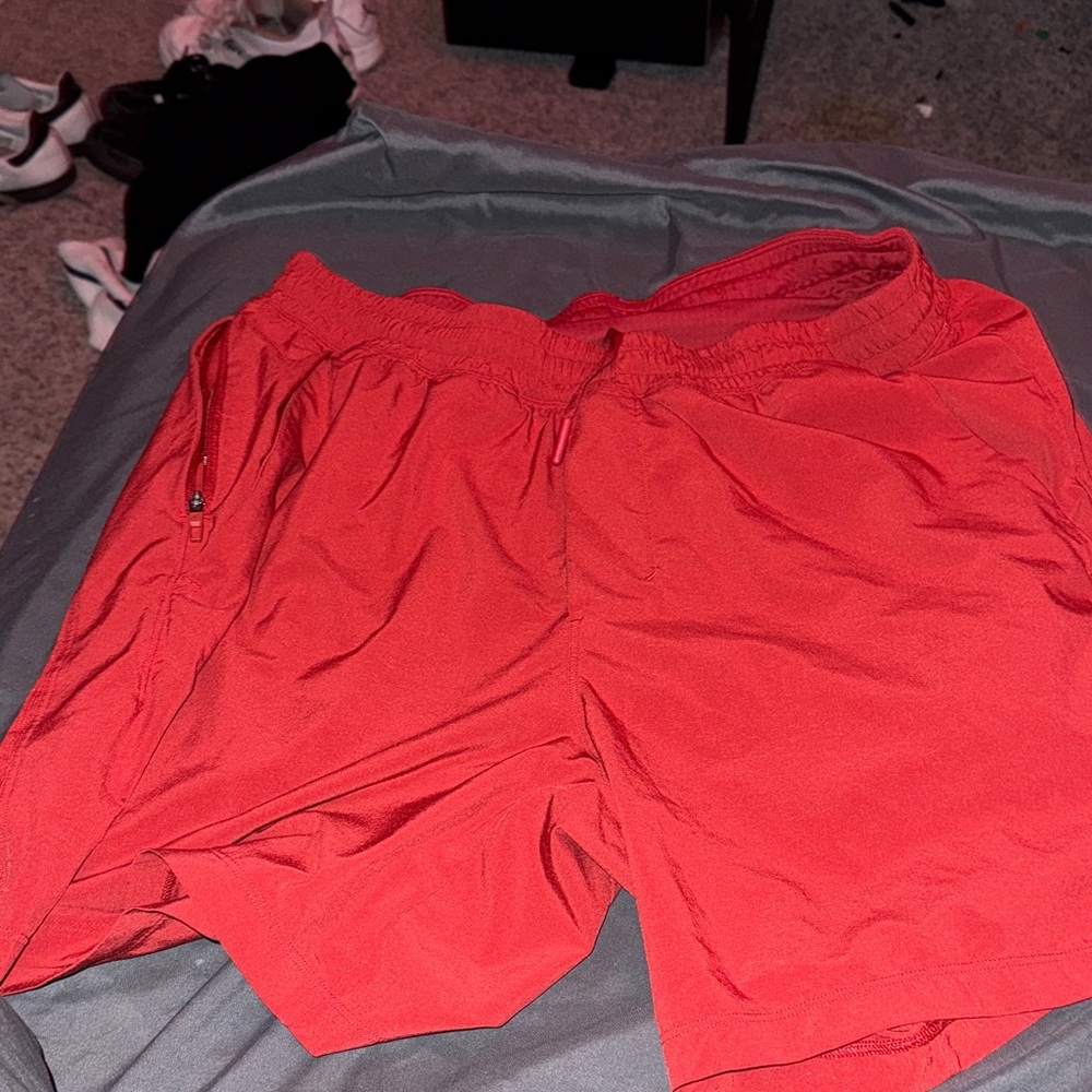 lululemon  Red Men's Athletic Shorts